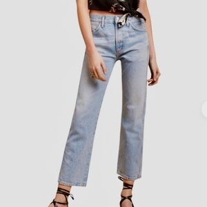 Citizens Of Humanity Light Blue Straight Leg Jeans NWOT